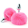 happiness TOYJOY Plug Queue de Lapin Enchanting Bunnytail 5 x 2.8cm Rose